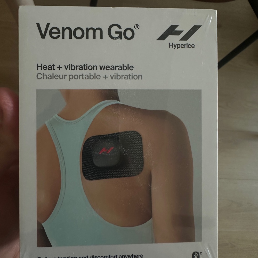 Adidas Black Heat and Vibration Wearable